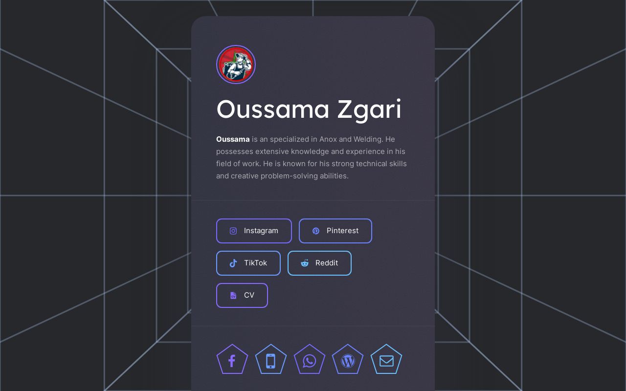Carrd profile picture for @oussama